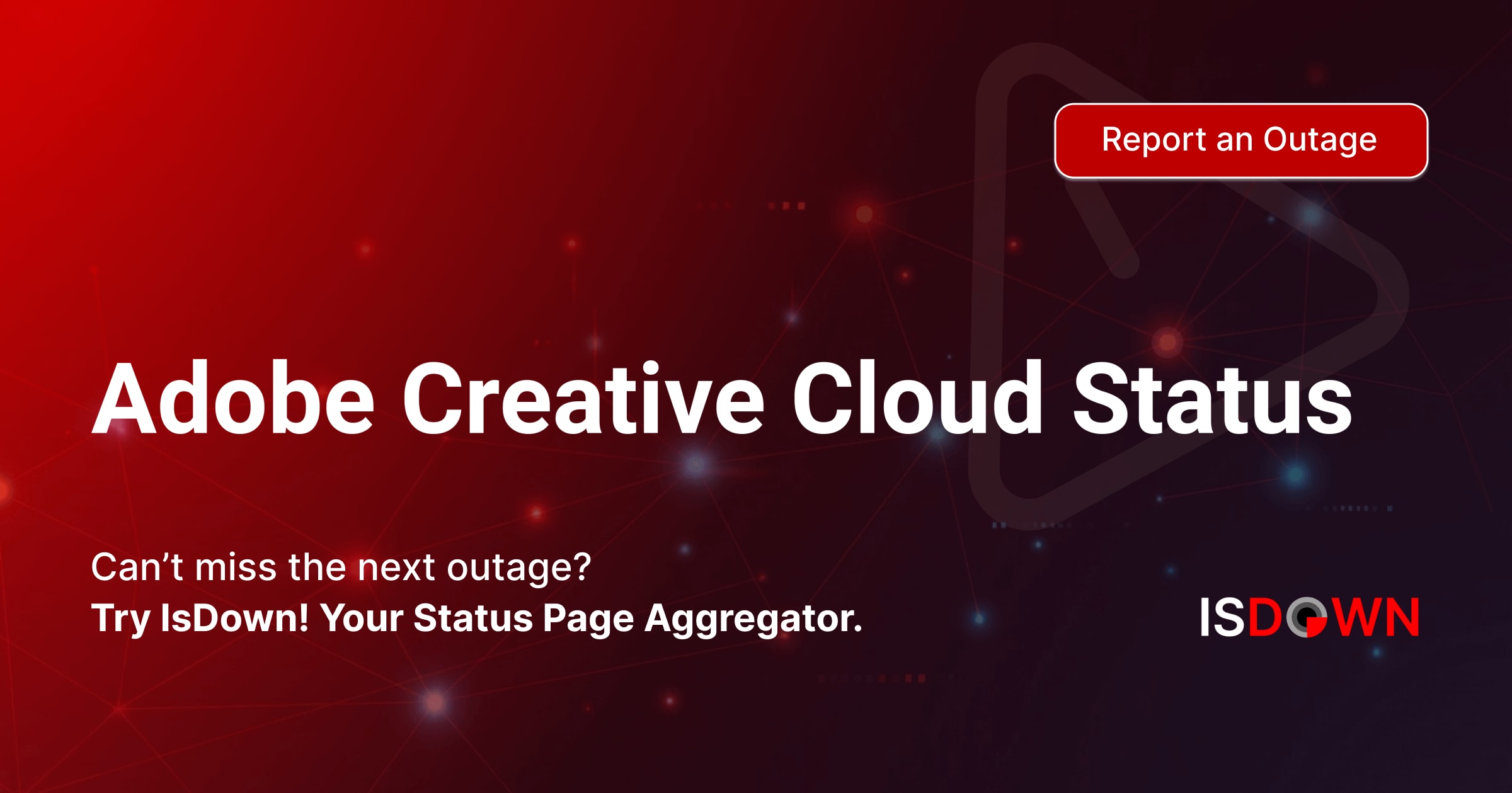 Adobe Creative Check In Is Adobe Creative Cloud Down? Check current status and user reports ...