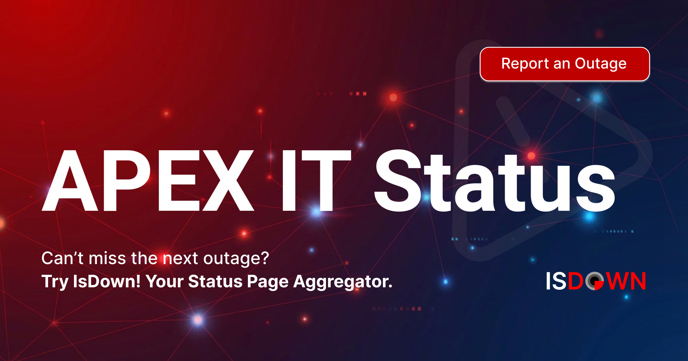 Is APEX IT Down? Check current status and user reports | IsDown
