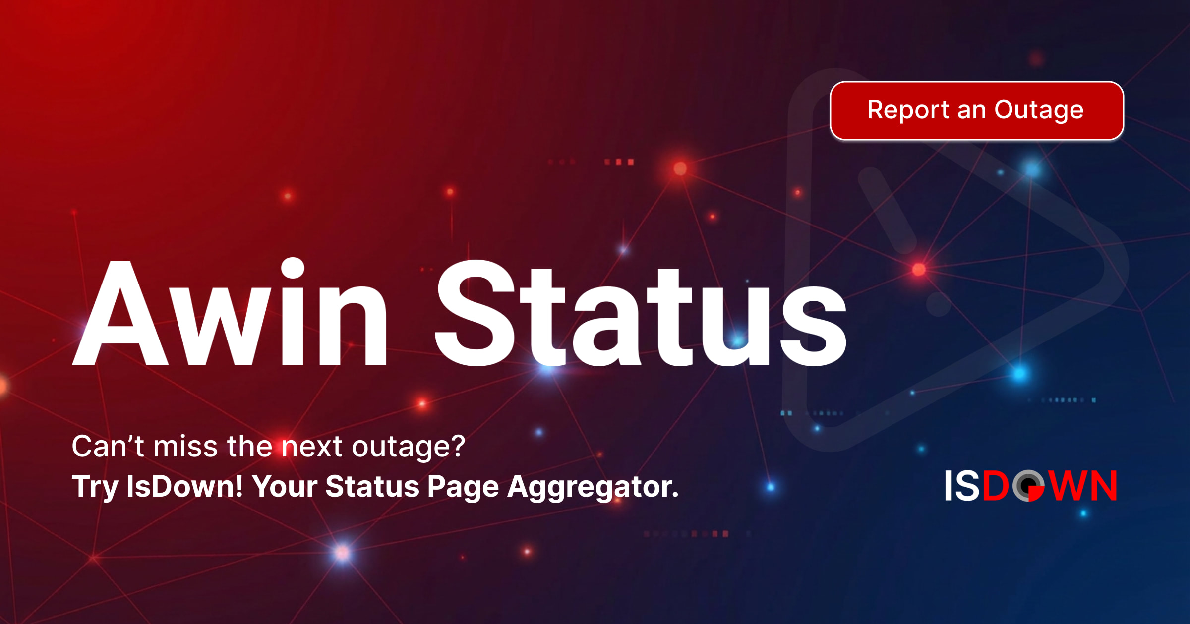 Is Awin Tracking Down? Live Status, Outages & Alerts | IsDown