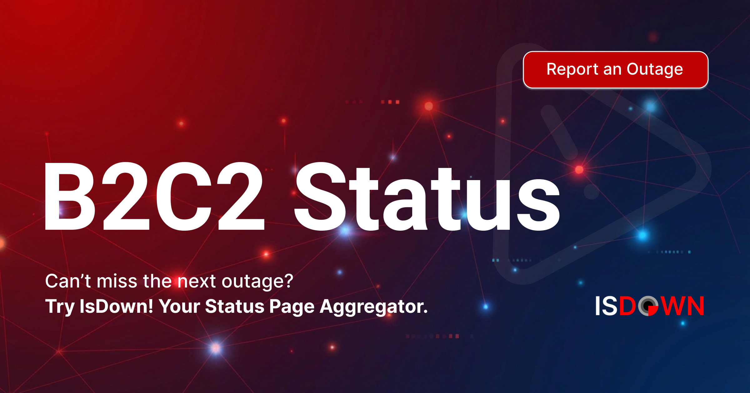 Is B2C2 Production v1 Down? Check current status and user reports | IsDown