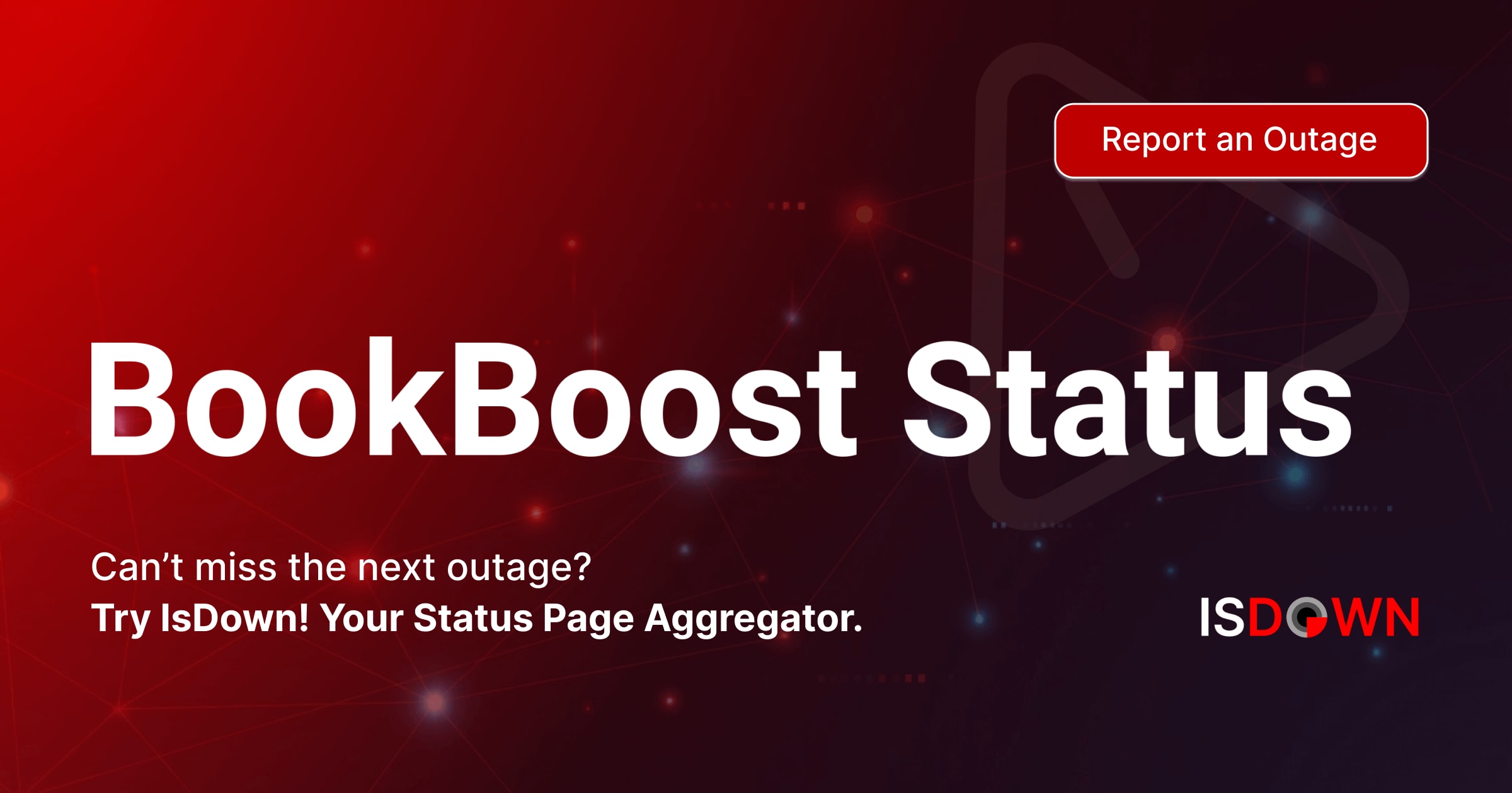 Is BookBoost Down? Check current status and user reports | IsDown