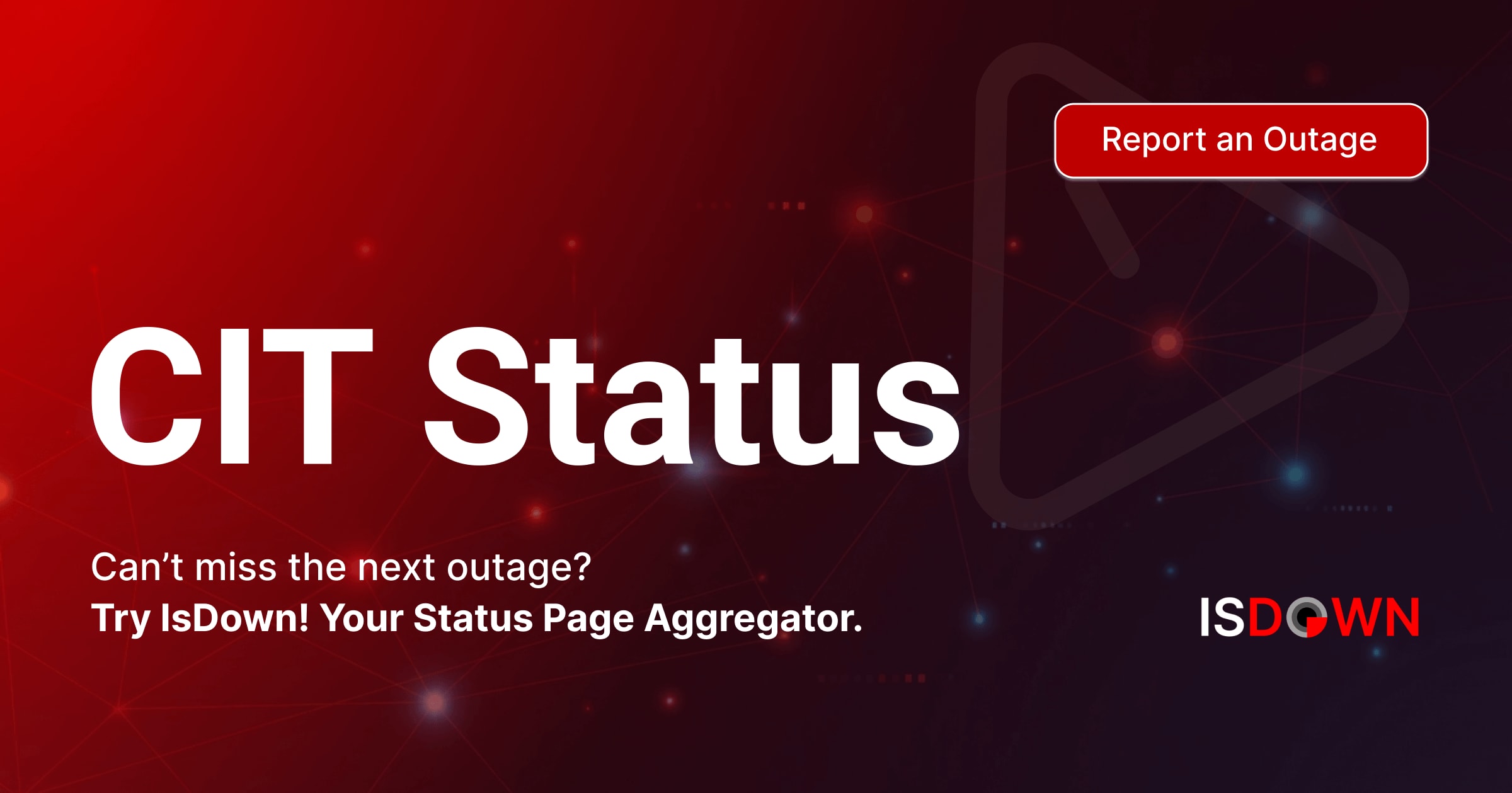 Is CIT Down? Check current status and user reports | IsDown