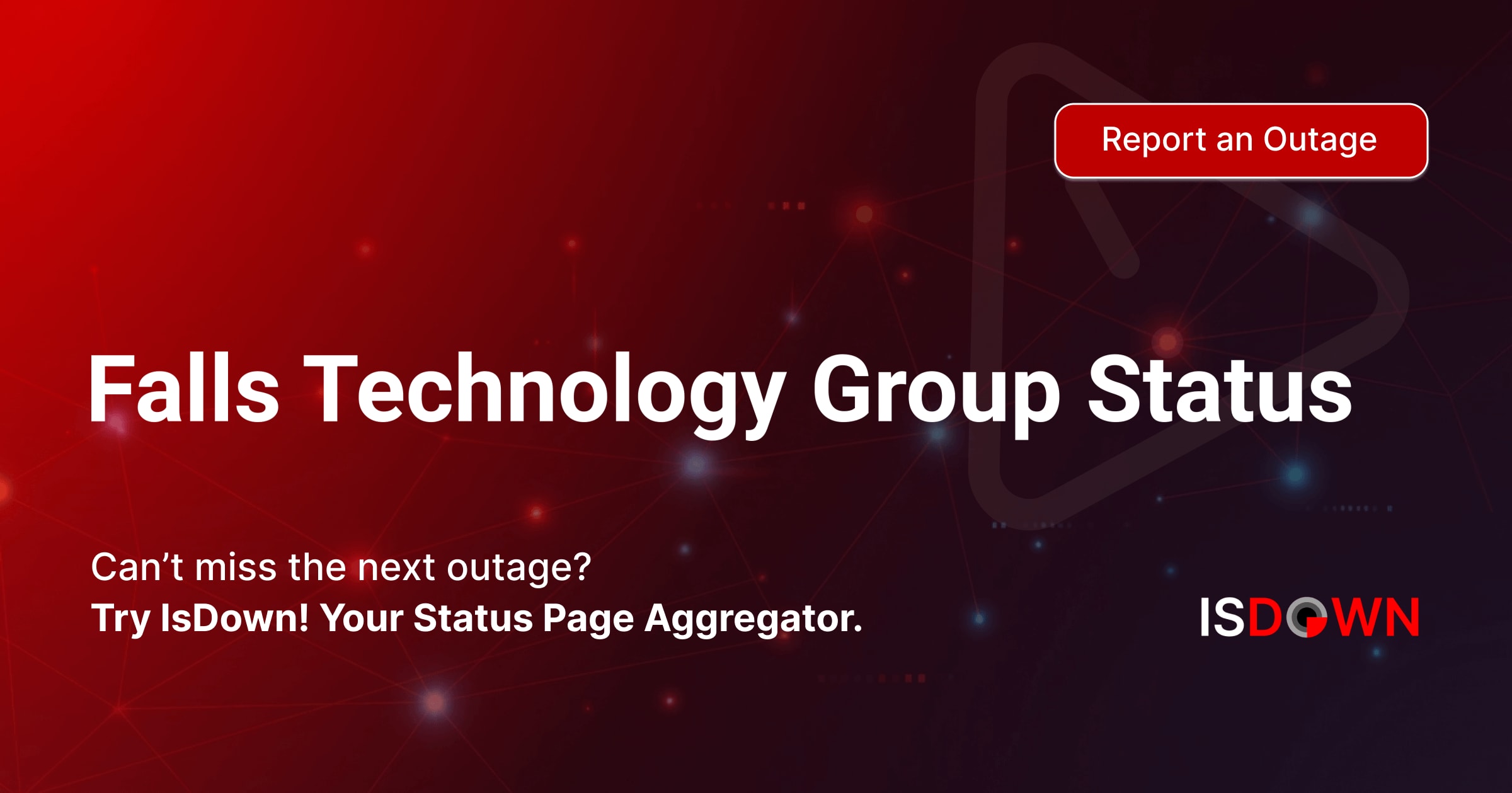 Is Falls Technology Group Down? Check current status and user reports ...