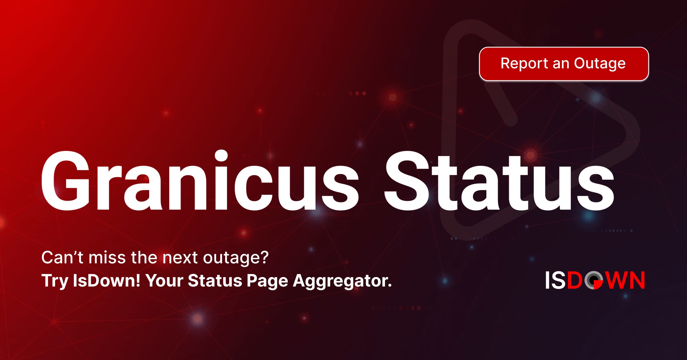 Is Granicus Down? Live Status, Outages & Alerts | IsDown