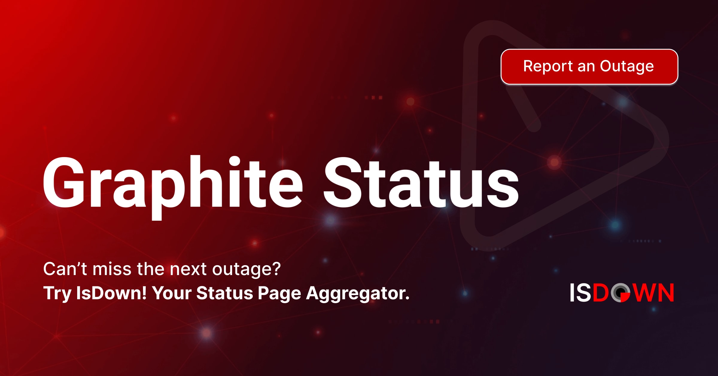 Is Graphite Dashboard Down? Check current status and user reports | IsDown