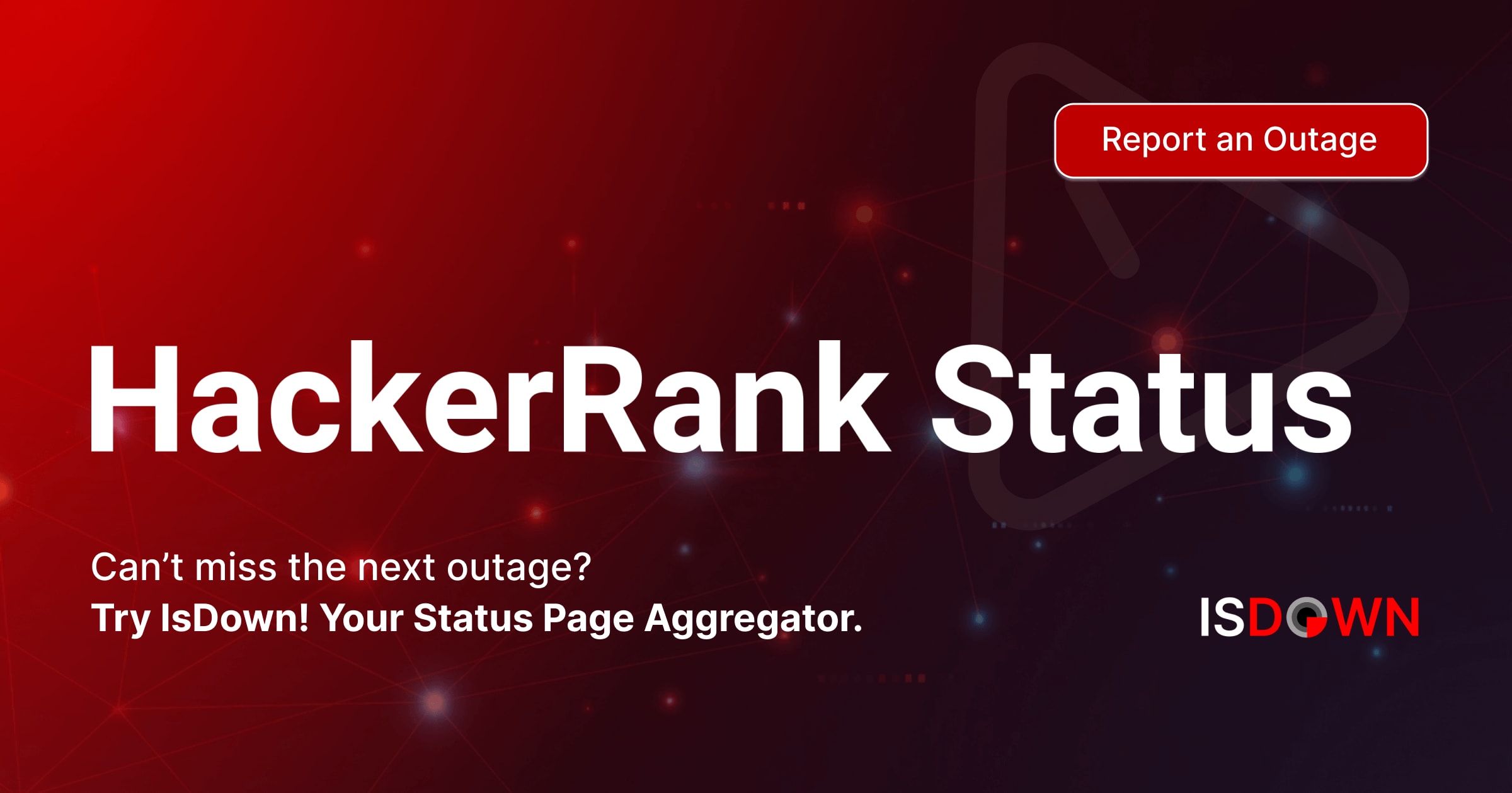 Is HackerRank Tests (Screen) - Management Down? Check current status ...