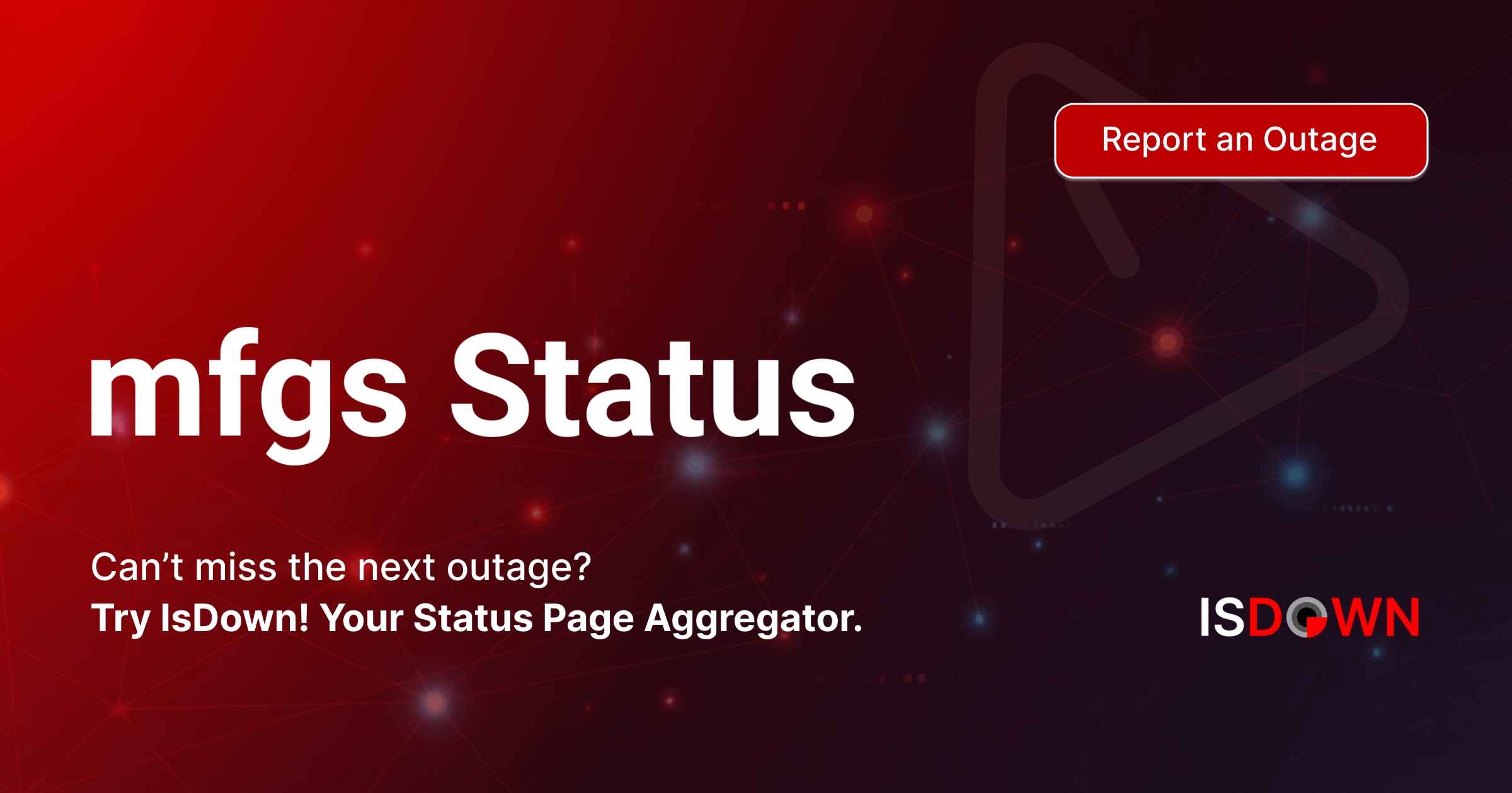 Status Pmg Is mfgs Down? Check current status and user reports | IsDown