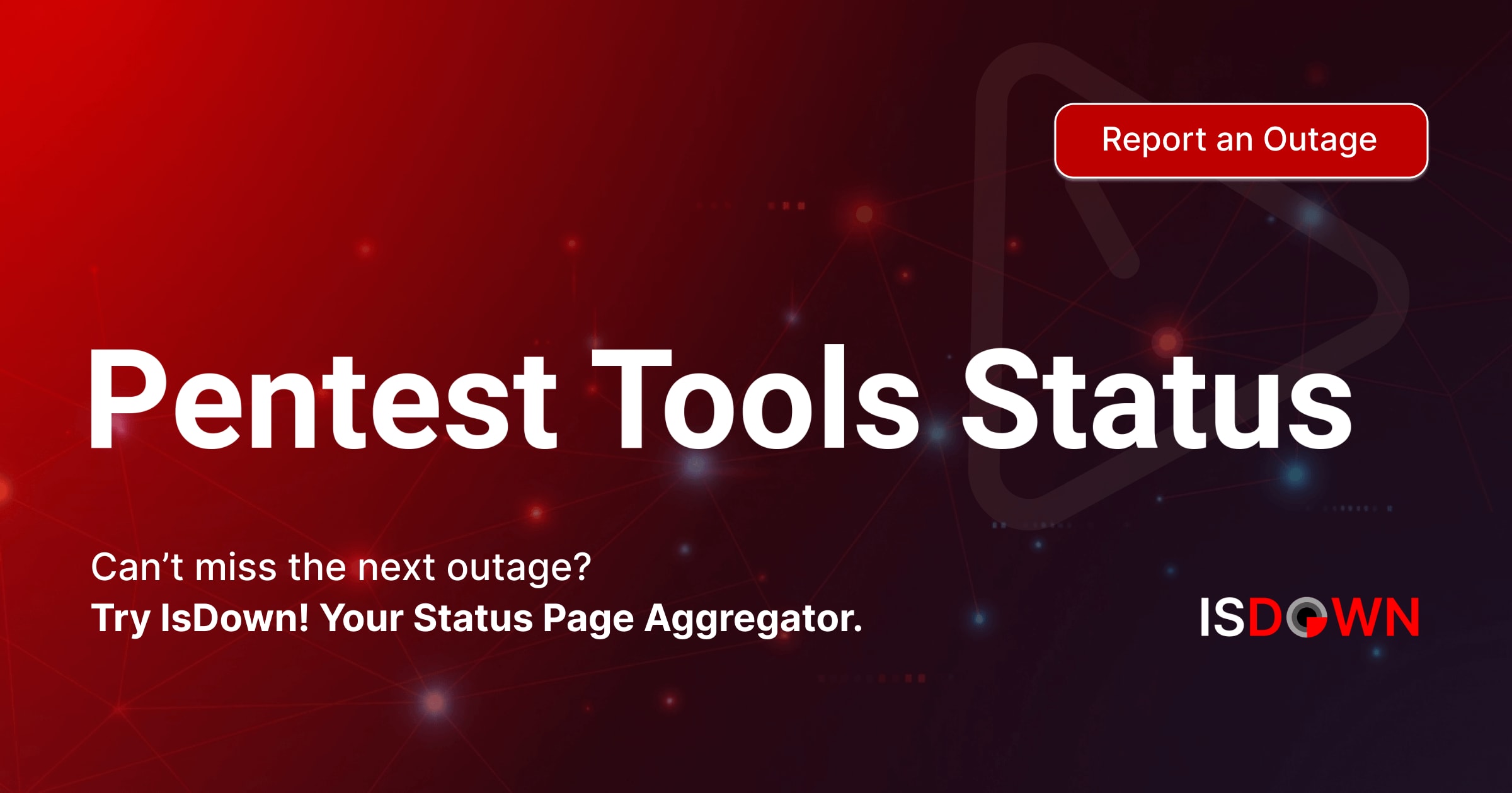 Is Pentest Tools Down? Check current status and user reports | IsDown