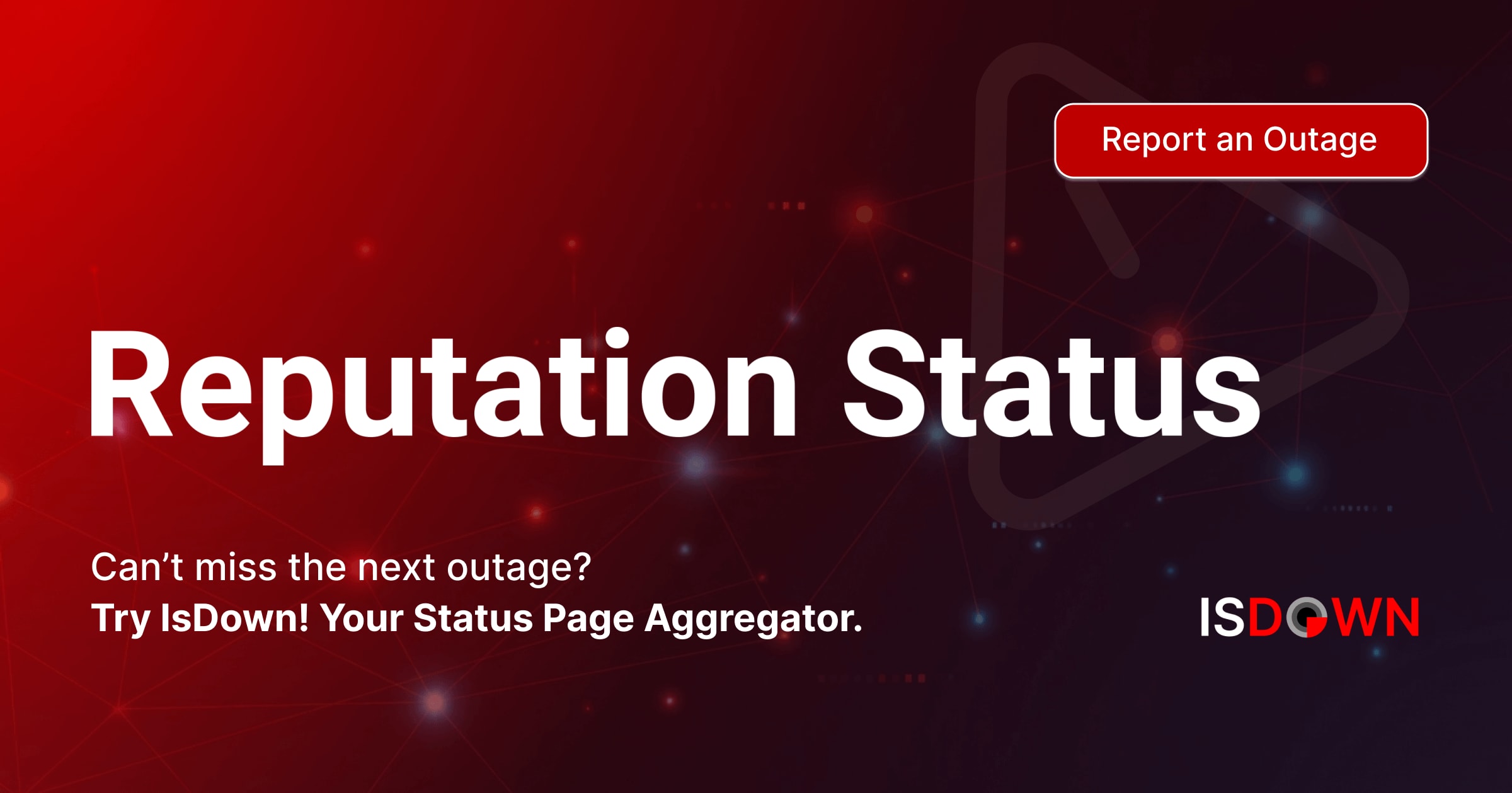 Reputation Down Is Reputation Down? Check current status and user reports | IsDown