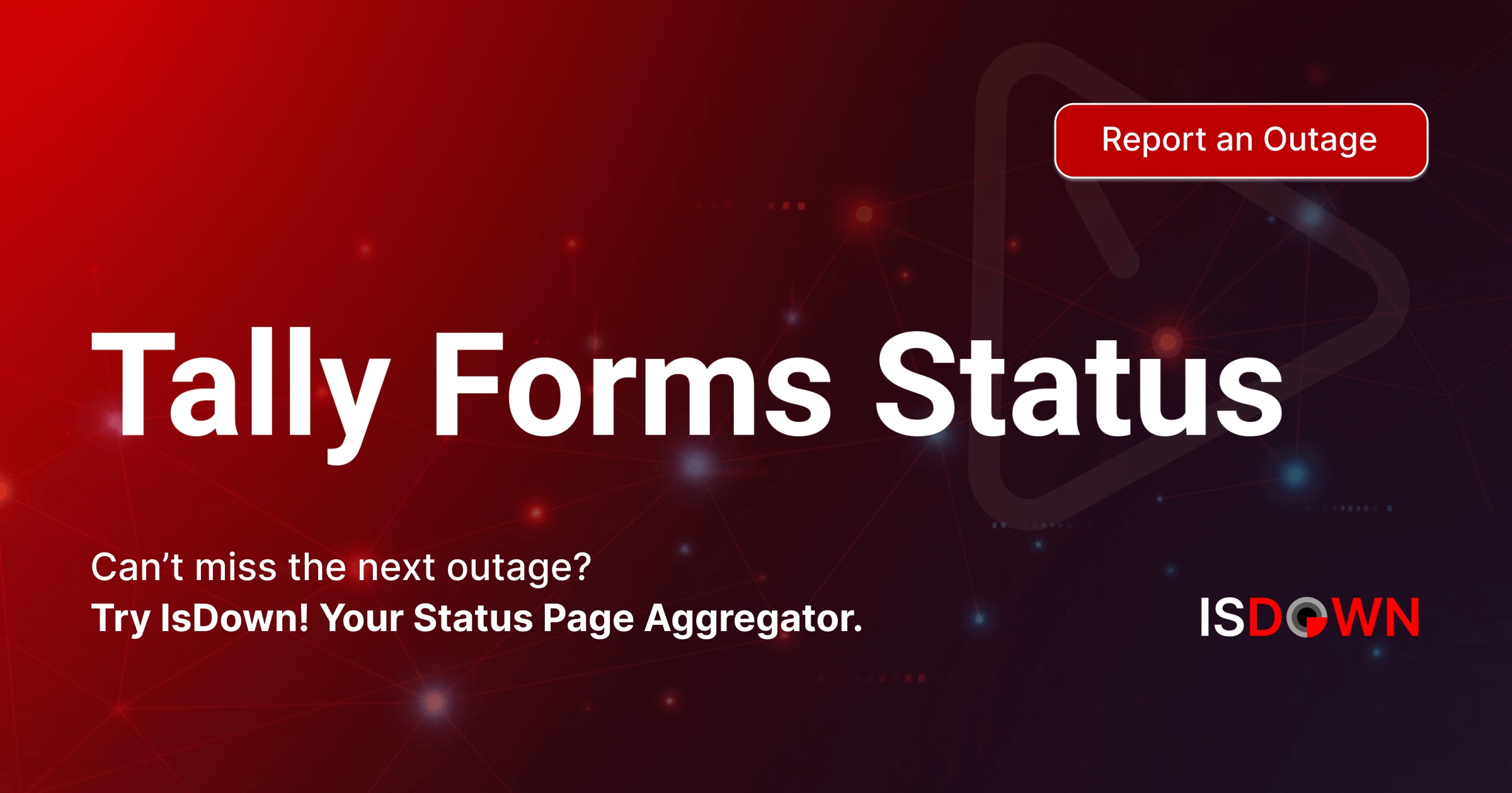 Is Tally Application Down? Check current status and user reports | IsDown