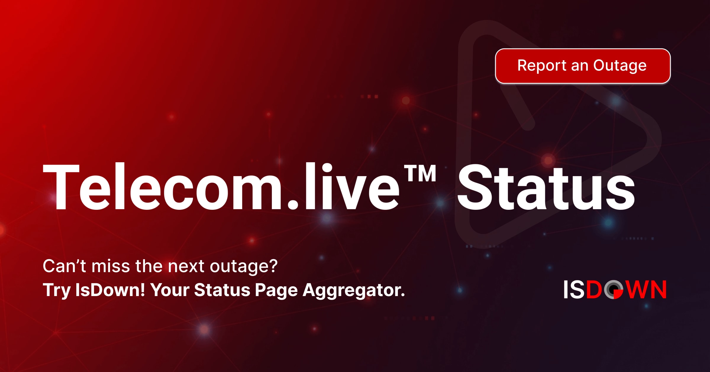 Is Telecom.live™ Down? Check current status and user reports | IsDown