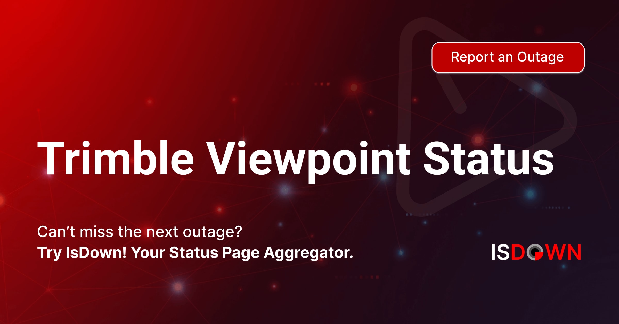 Is Trimble Viewpoint Down? Check current status and user reports | IsDown
