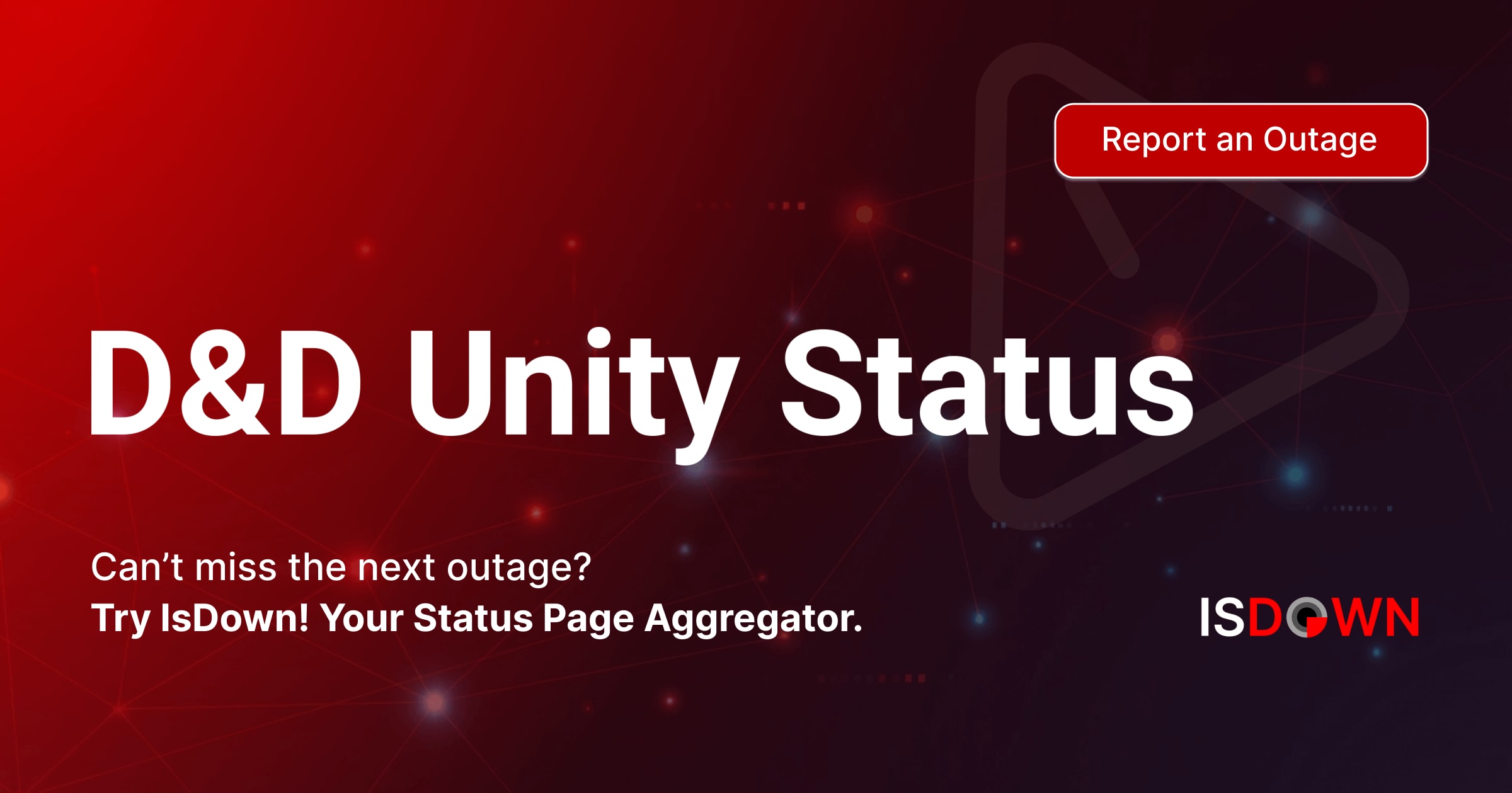 Is D&D Unity Down? Check current status and user reports | IsDown