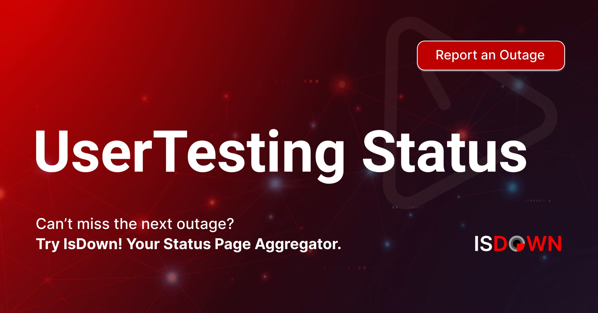 Is UserTesting Logged Out Application Down? Check current status and ...
