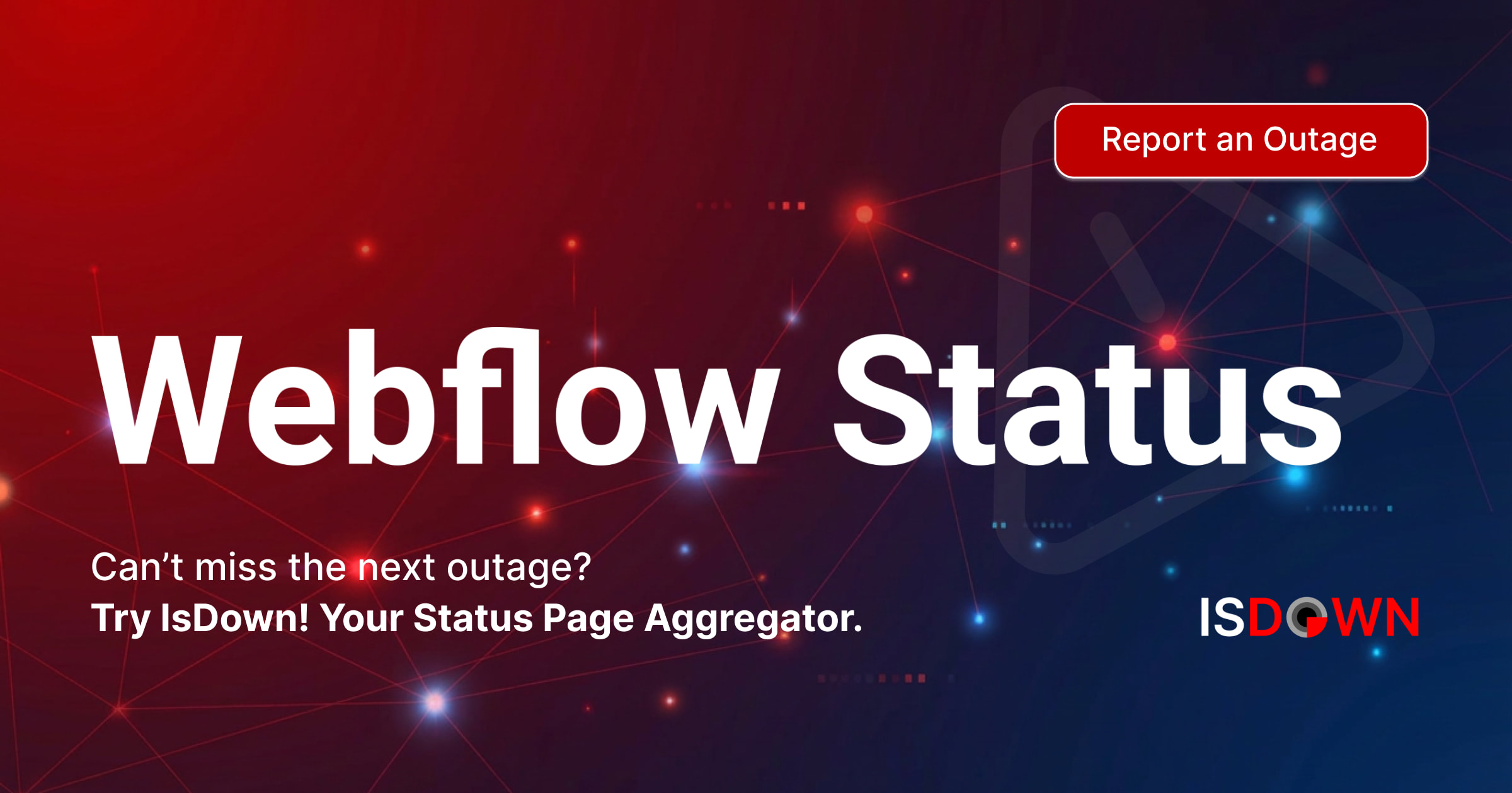 Is Webflow Down? Check current status and user reports | IsDown
