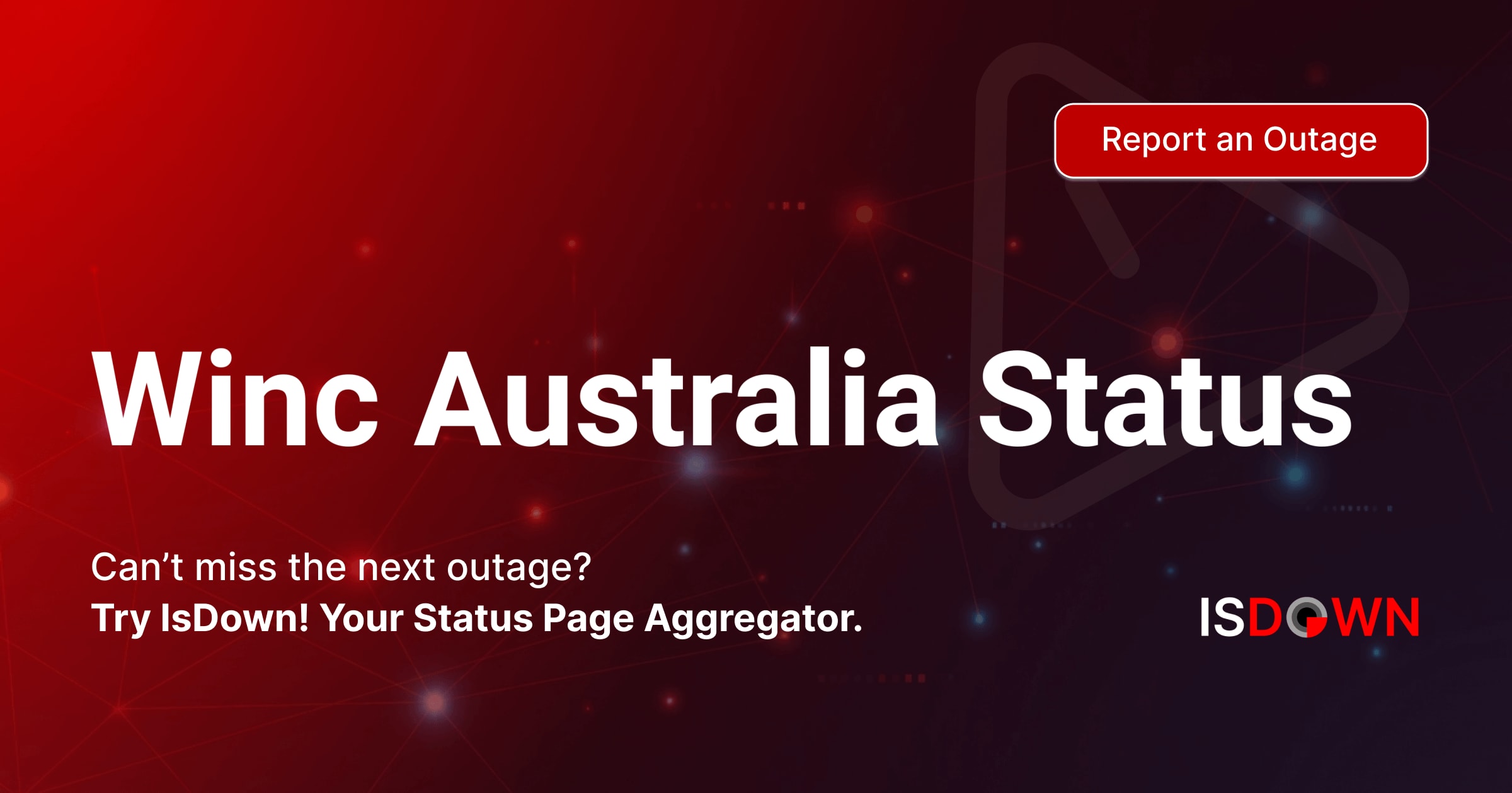 Winc Is Winc Australia Down? Check current status and user reports | IsDown